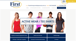 Desktop Screenshot of firstchoicepromotions.com.au